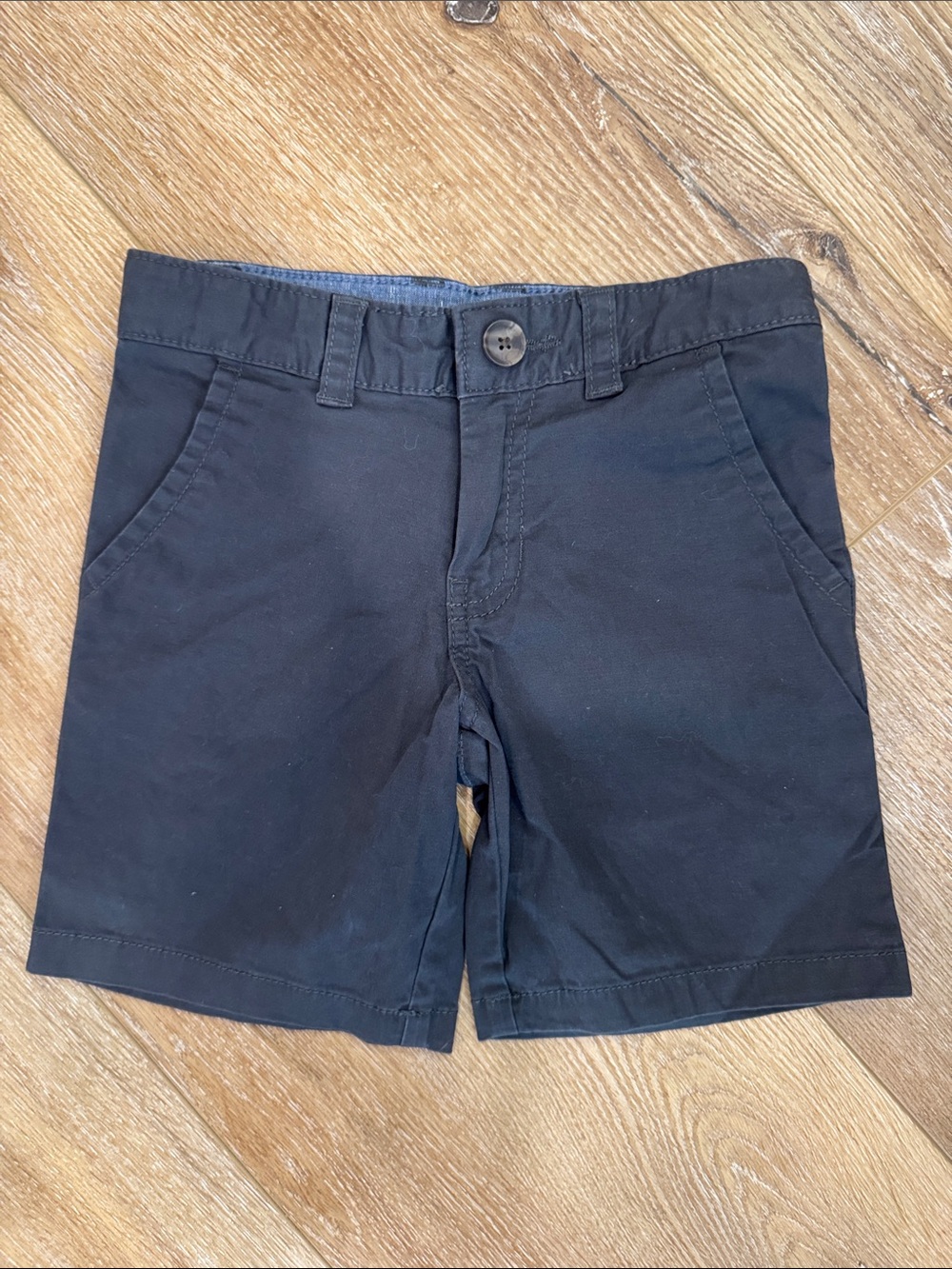 Cat & Jack Black Flat Front Boys Shorts
